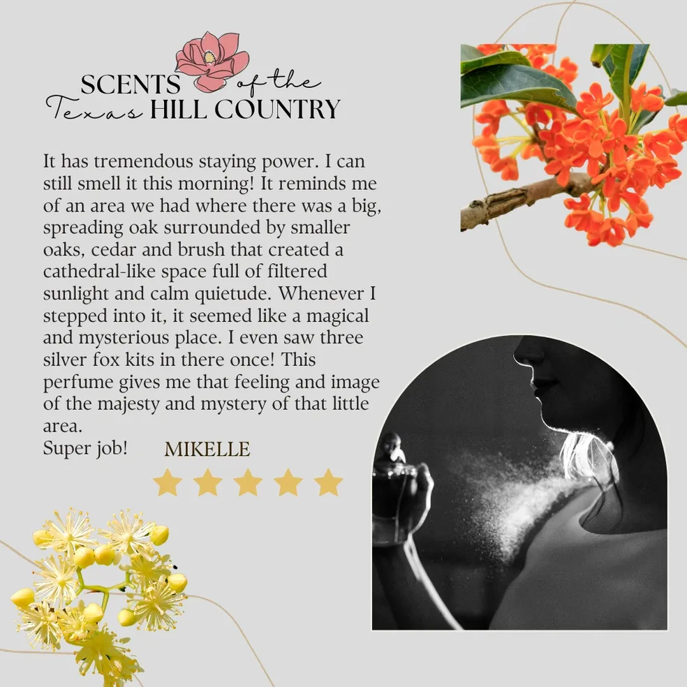 Scents of the Texas Hill Country - Natural Perfumes